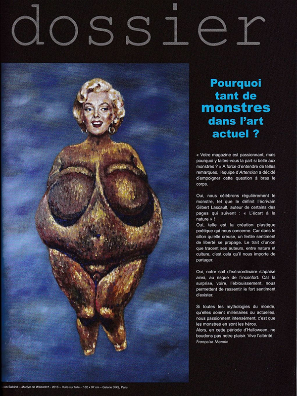 Dossier : pourquoi tant de monstres dans l'art actuel?