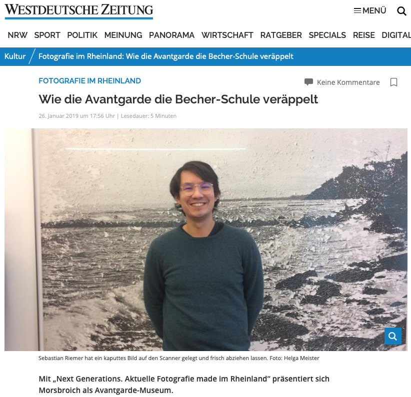 Wie die Avantgarde die Becher Schule verappelt